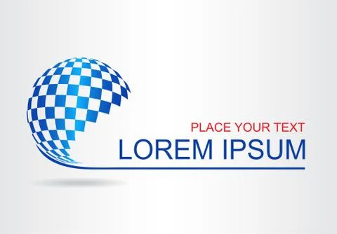 Abstract vector logo Stock Illustration