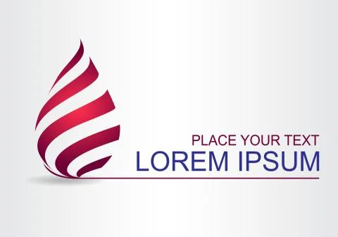 Abstract vector logo Stock Illustration