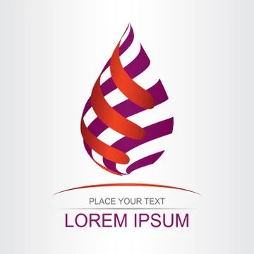 Abstract vector logo Stock Illustration