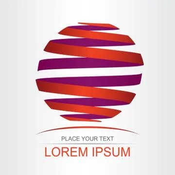 Abstract vector logo Stock Illustration