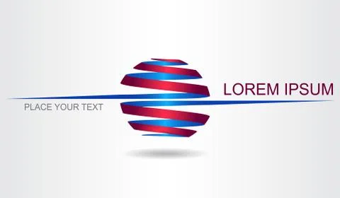 Abstract vector logo Stock Illustration