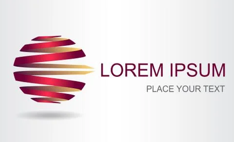 Abstract vector logo Stock Illustration