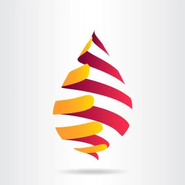 Abstract vector logo Stock Illustration