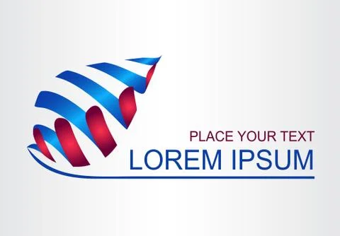 Abstract vector logo Stock Illustration