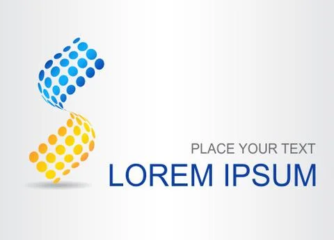 Abstract vector logo Stock Illustration