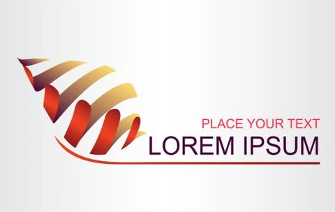 Abstract vector logo Stock Illustration