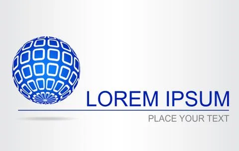 Abstract vector logo Stock Illustration