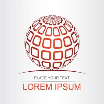 Abstract vector logo Stock Illustration