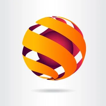 Abstract vector logo Stock Illustration