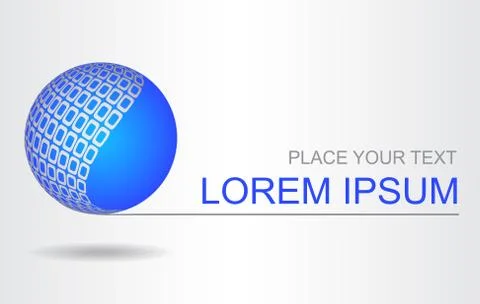 Abstract vector logo Stock Illustration