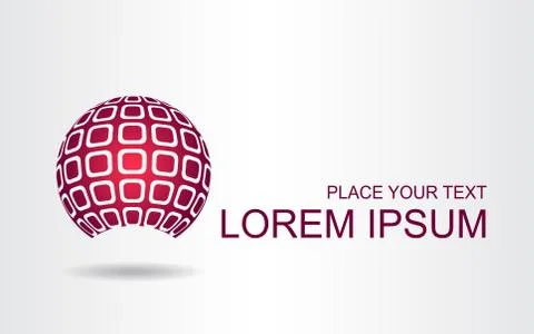 Abstract vector logo Stock Illustration