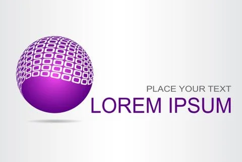 Abstract vector logo Stock Illustration