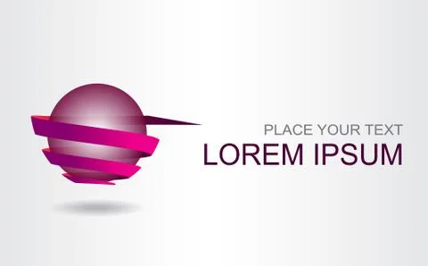 Abstract vector logo Stock Illustration