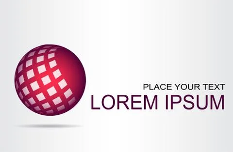 Abstract vector logo Stock Illustration