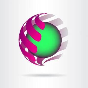 Abstract vector logo Stock Illustration