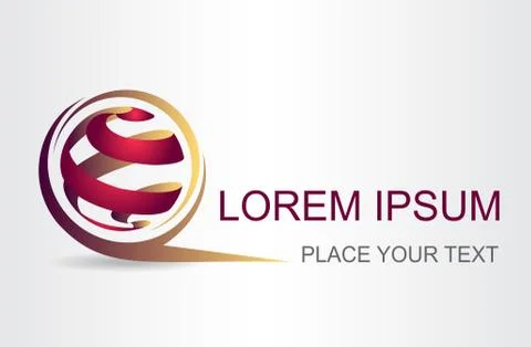 Abstract vector logo Stock Illustration