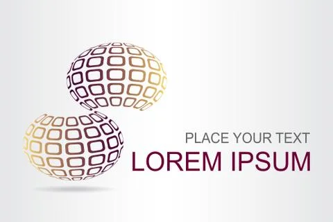 Abstract vector logo Stock Illustration