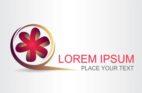 Abstract vector logo Stock Illustration