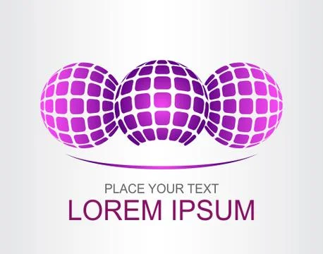 Abstract vector logo Stock Illustration