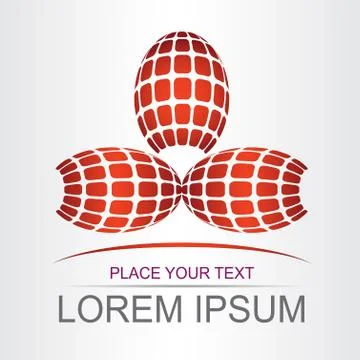 Abstract vector logo Stock Illustration