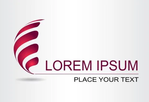 Abstract vector logo Stock Illustration