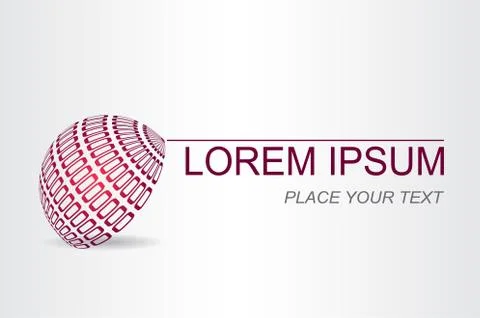 Abstract vector logo Stock Illustration