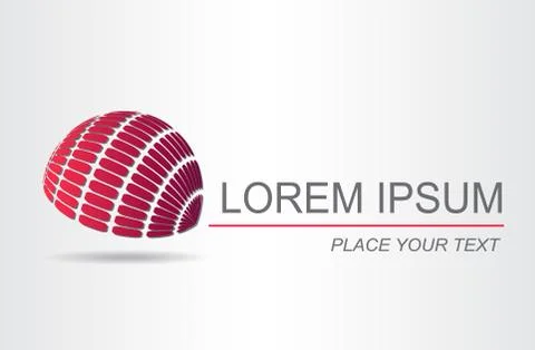 Abstract vector logo Stock Illustration