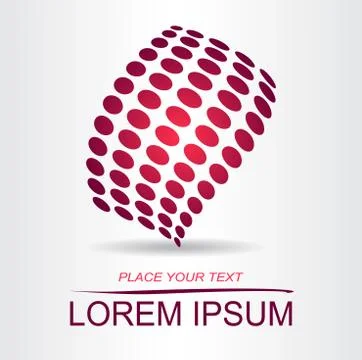 Abstract vector logo Stock Illustration