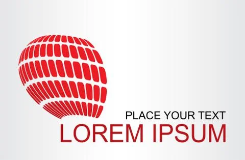 Abstract vector logo Stock Illustration