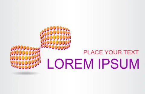 Abstract vector logo Stock Illustration
