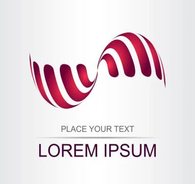 Abstract vector logo Stock Illustration