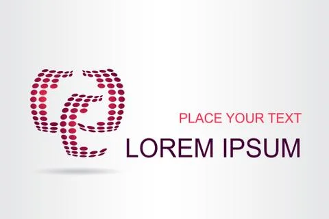 Abstract vector logo Stock Illustration