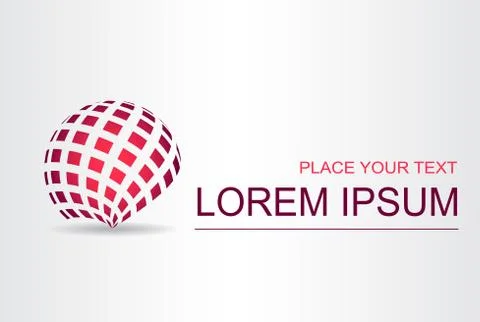 Abstract vector logo Stock Illustration