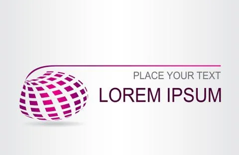 Abstract vector logo Stock Illustration