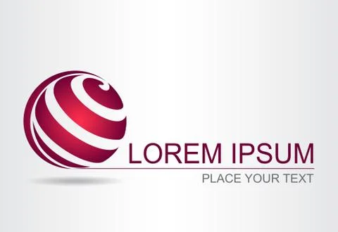 Abstract vector logo Stock Illustration