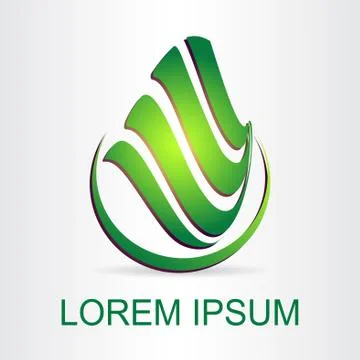 Abstract vector logo Stock Illustration