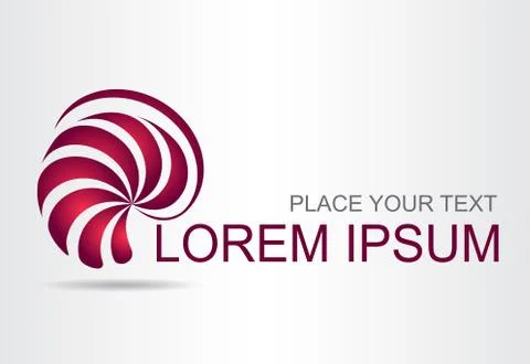 Abstract vector logo Stock Illustration