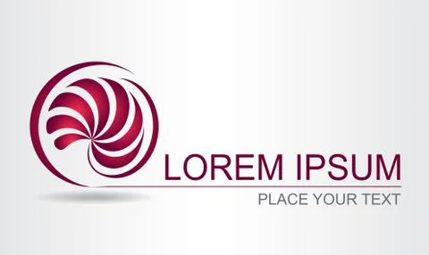 Abstract vector logo Stock Illustration