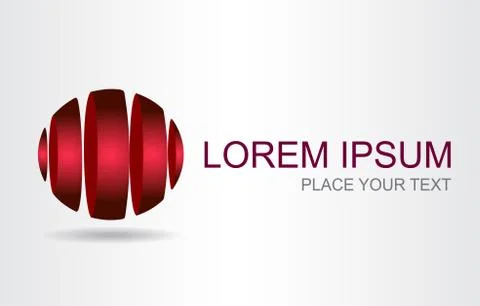 Abstract vector logo Stock Illustration