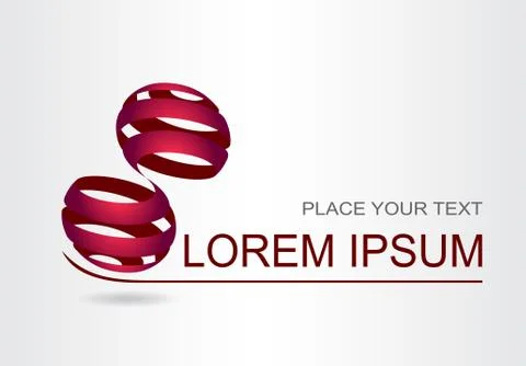 Abstract vector logo Stock Illustration