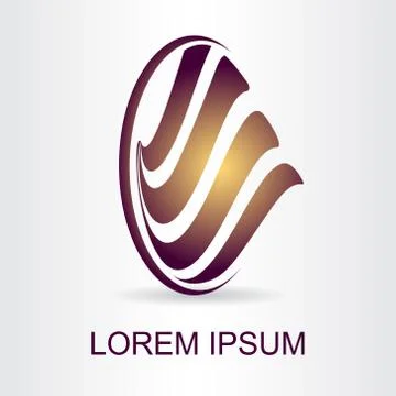 Abstract vector logo Stock Illustration