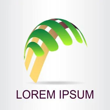 Abstract vector logo Stock Illustration