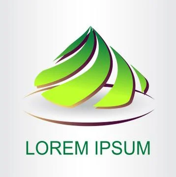 Abstract vector logo Stock Illustration