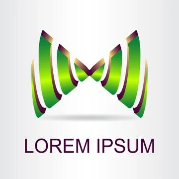 Abstract vector logo Stock Illustration