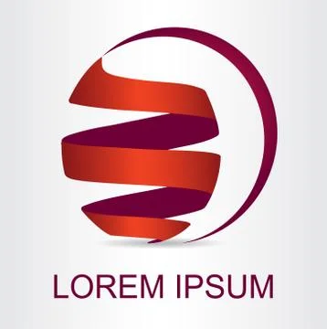 Abstract vector logo Stock Illustration