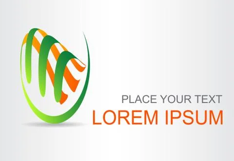 Abstract vector logo Stock Illustration