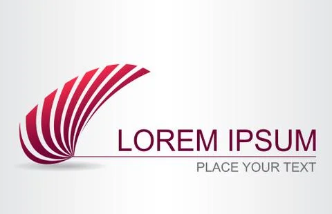 Abstract vector logo Stock Illustration