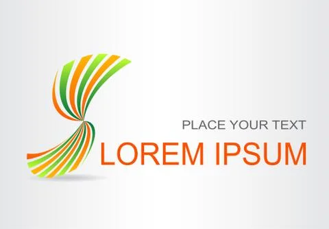 Abstract vector logo Stock Illustration