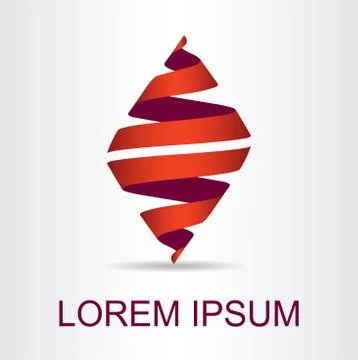 Abstract vector logo Stock Illustration