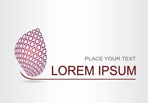 Abstract vector logo Stock Illustration